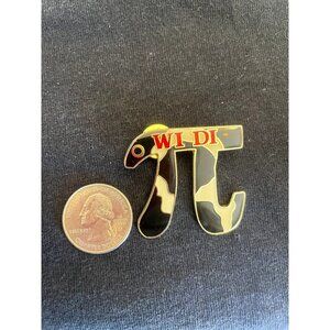 Vintage Destination Imagination DI Cow Pi Trading Pin Collectible Global Finals